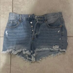 Women's Blue Jean Shorts